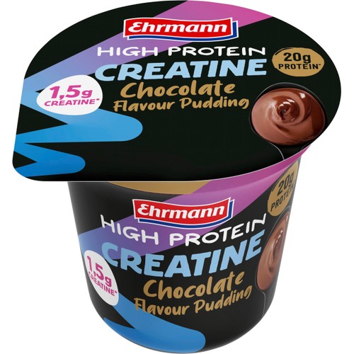 Protein Kreatin Pudding Choklad Laktosfri 1,5% 230g High Protein