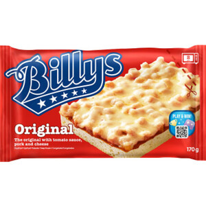 Panpizza Original Fryst 170g Billys