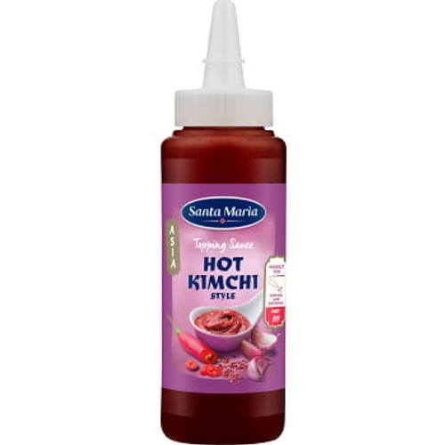 Topping Sauce Hot Kimchi Style 250ml Santa Maria