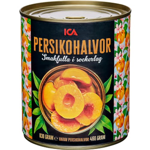Persikohalvor 480g ICA 