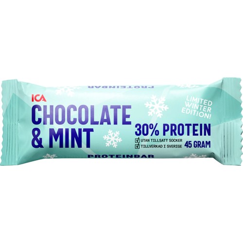 Proteinbar Chocolate & Mint 45g ICA