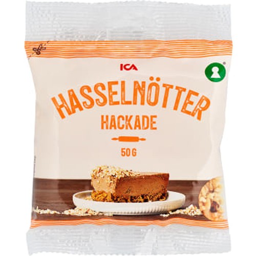 Hasselnötter Hackade 50g ICA