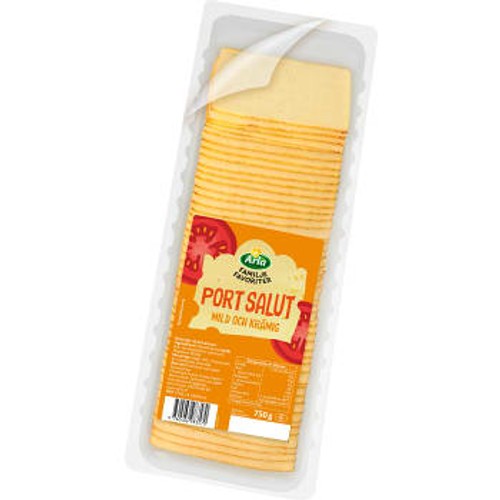 Familjefavoriter Port salut skivad 26% 750g Arla