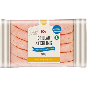 Kyckling Grillad Skivad 120g ICA
