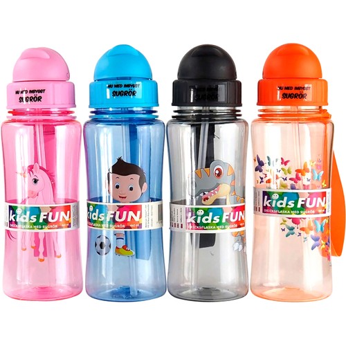 Flaska Flip Top Kids Fun 460ml 1-p