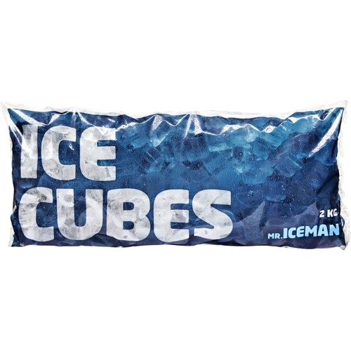 Isbitar i påse 2kg Mr Iceman
