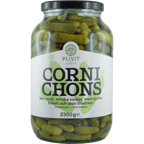 Cornichons 2300g Plivit Trade