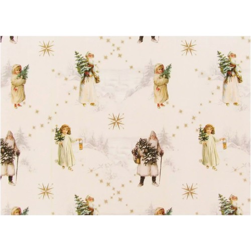Julpapper Vit Jul 0,7x3m ICA