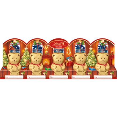 Chokladnallar TEDDY Jul Mini 5-p 50g Lindt