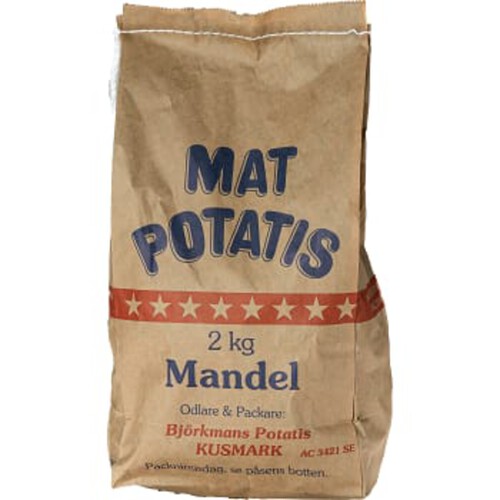 Matpotatis Mandel 2kg Björkmans Potatis