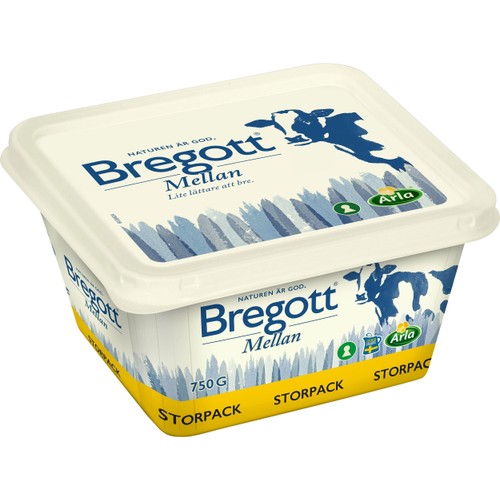 Smör & Raps Mellan 57% 750g Bregott®