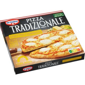 Pizza Tradizionale Quattro Formaggi Fryst 380g Dr. Oetker