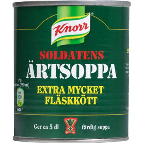 Soldatens ärtsoppa med Fläsk 350g Knorr