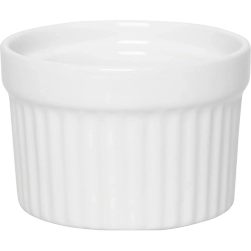 Ramekin Rund Vit 9x5cm ICA