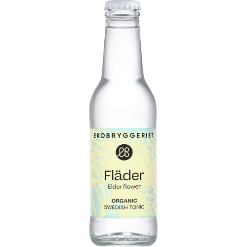 Vatten Tonic Fläder Ekologisk 20cl Ekobryggeriet