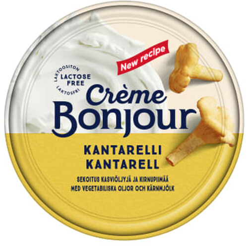Färskost Kantarell laktosfri 200g Creme Bonjour