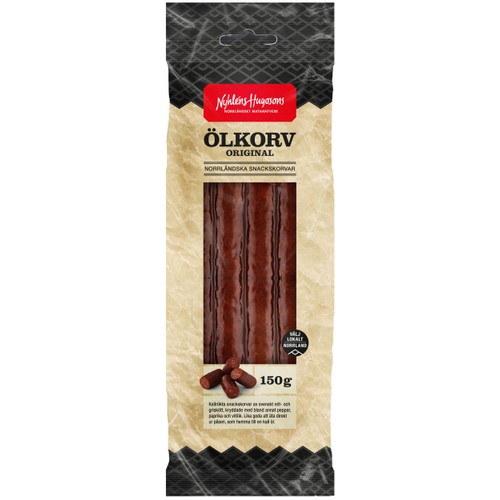 Ölkorv Original 150g Nyhléns Hugosons