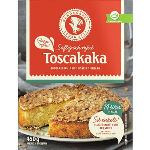 Toscatårta 450g Kungsörnen