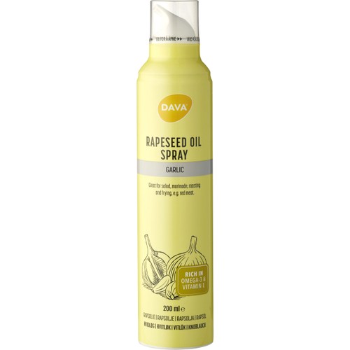 Rapsolja Vitlök 200ml DAVA