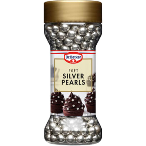 Soft Silver Pearls 45g Dr. Oetker