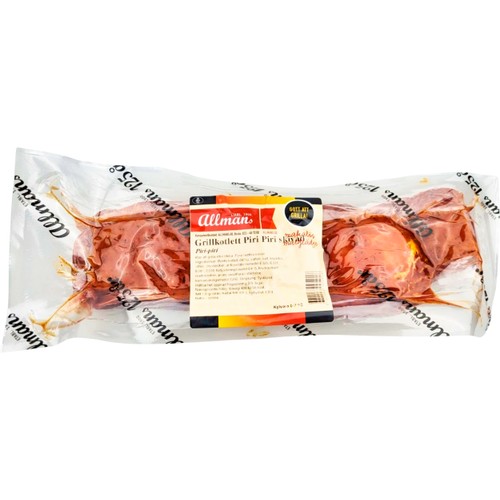 Grillkotlett Skivad Piri Piri ca 600g Allmans