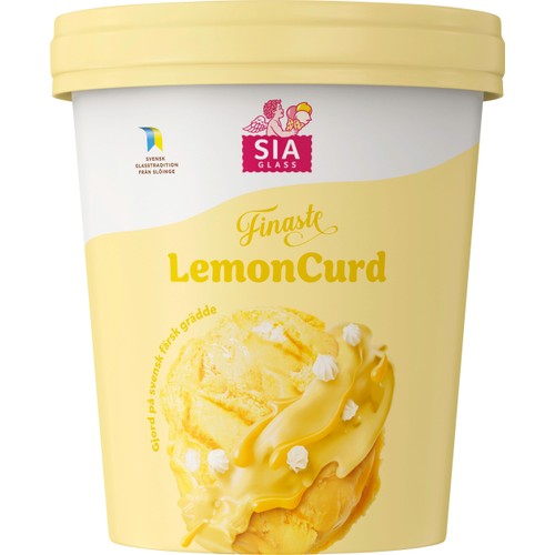 Gräddglass Vår Finaste Lemon curd 500ml SIA Glass