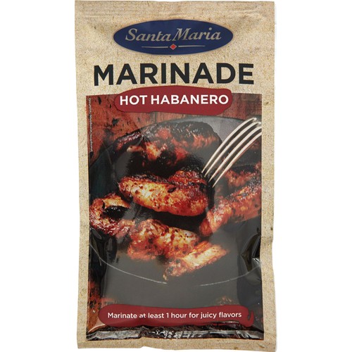 BBQ marinad Hot habanero 75g Santa Maria