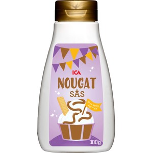Nougatsås 300g ICA