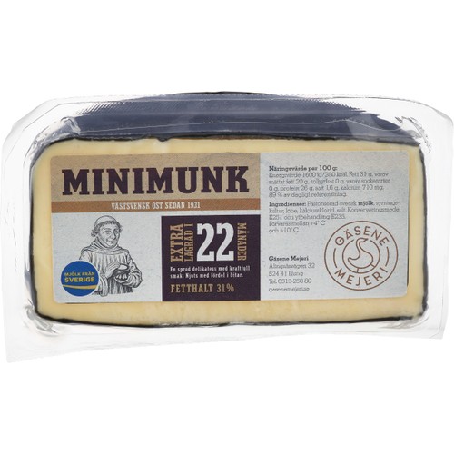 Minimunk 31% ca 500g Gäsene Mejeri