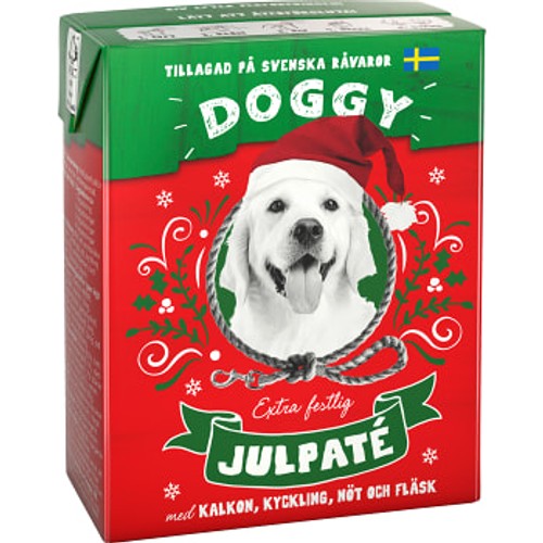 Hundmat Paté Julsmak 370gr Doggy
