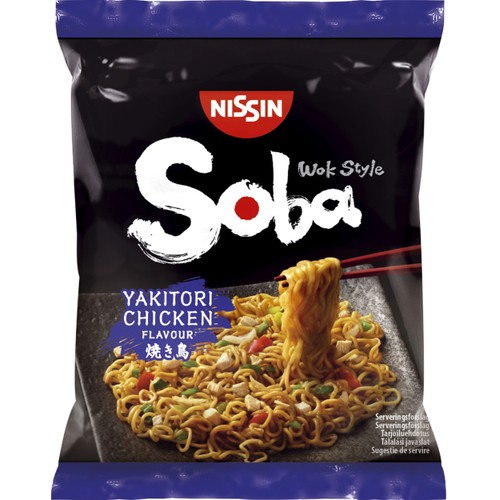 Nudlar Soba Yakitori Chicken 110g Nissin