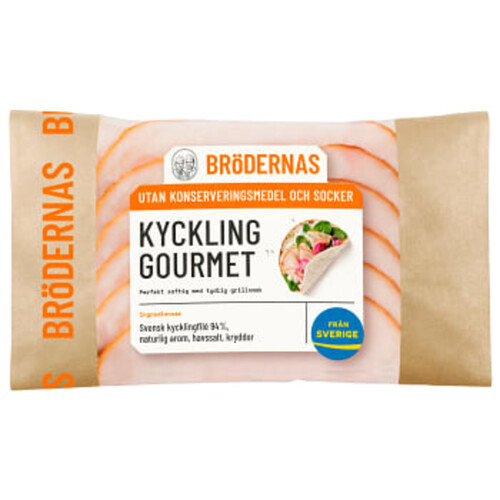 Kycklingfile Grillad 100g Brödernas