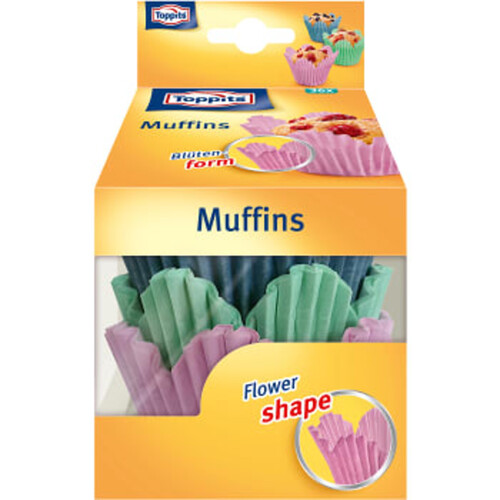 Muffinsform Blomformad 36-p Toppits