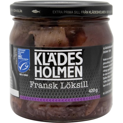 Fransk Löksill 420g Klädesholmen