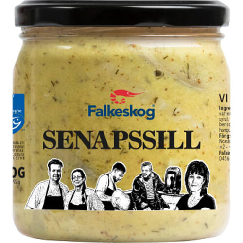 Sill Senapsill 400g Falkeskog