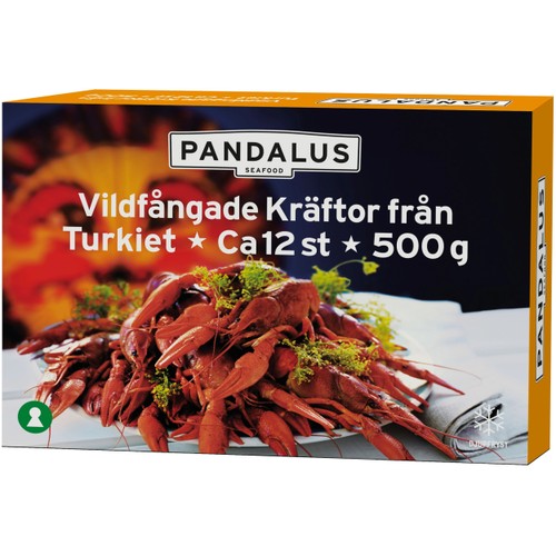 Turkiska kräftor 500g Pandalus