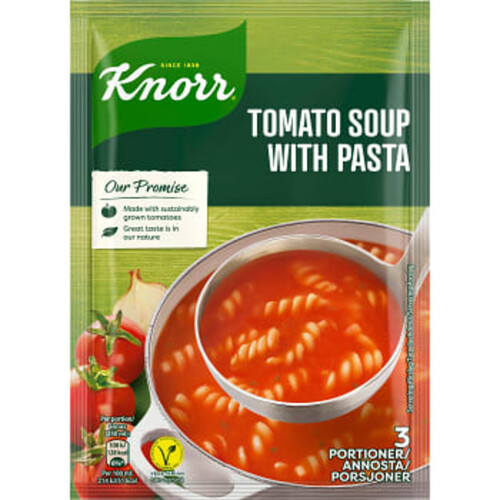 Tomatsoppa med pasta 3 portioner 7,5dl Knorr