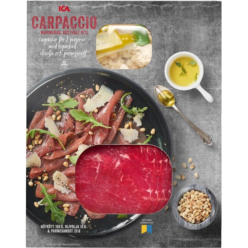 Carpaccio Färsk 130g ICA