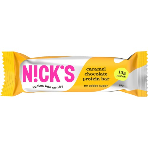Proteinbar Caramel Chocolate 50g Nick´s