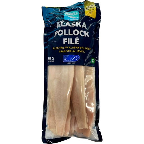 Alaska Pollock Filé Fryst 450g Feldt's