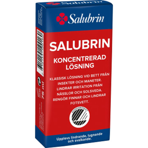 Sårlösning 75ml Salubrin