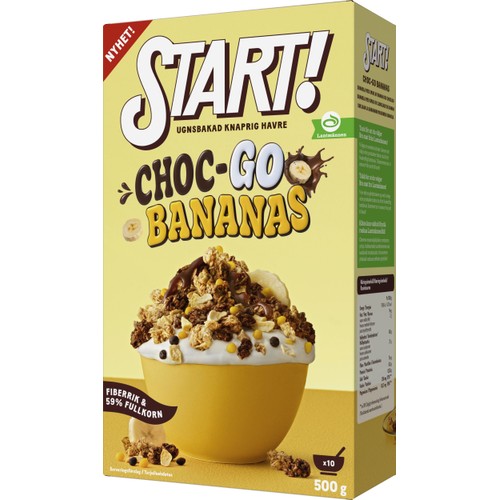 Granola Choc-Go Bananas 500g  Start