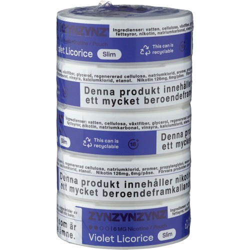 Violet Licorice S2 5xStock Zyn