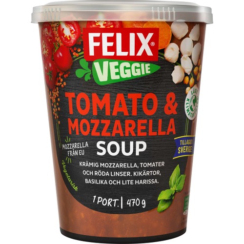 Soppa Tomato och Mozzarella 470g Felix