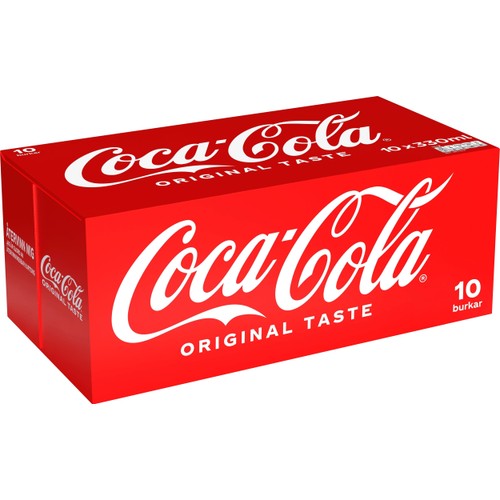 Läsk 33cl 10-p Coca-Cola
