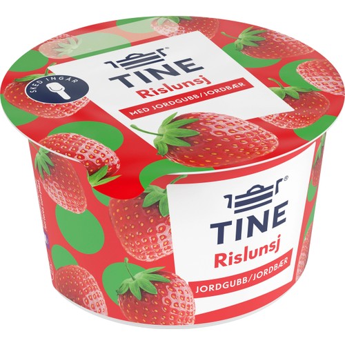 Risgröt Med Jordgubbssås 150g Tine