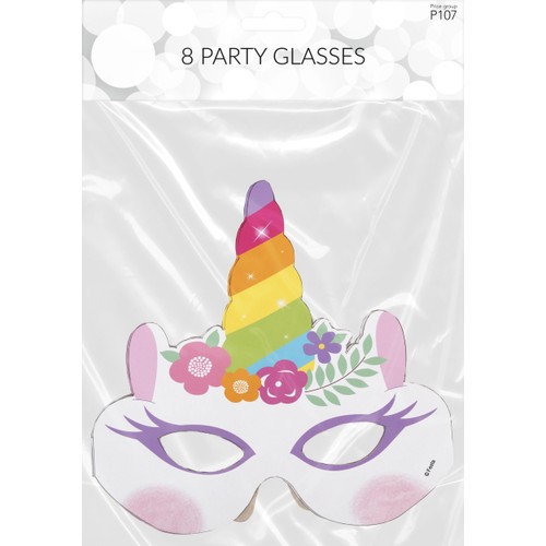 Glasögon unicorn 8p Pictura
