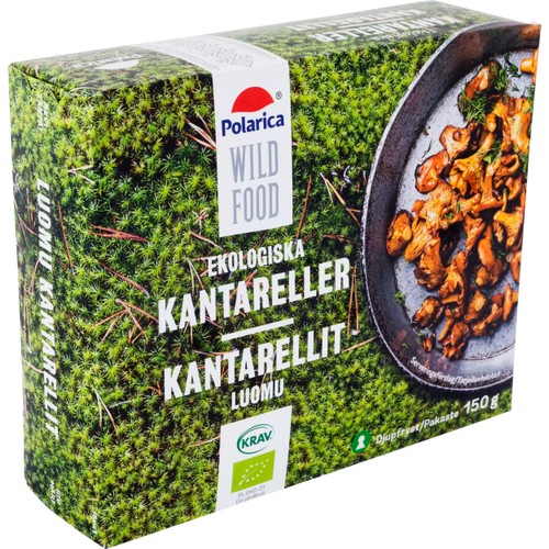 Kantareller Fryst 150g KRAV Polarica