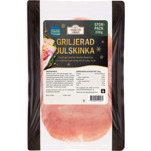 Julskinka Skivad 220g Charkuterifabriken