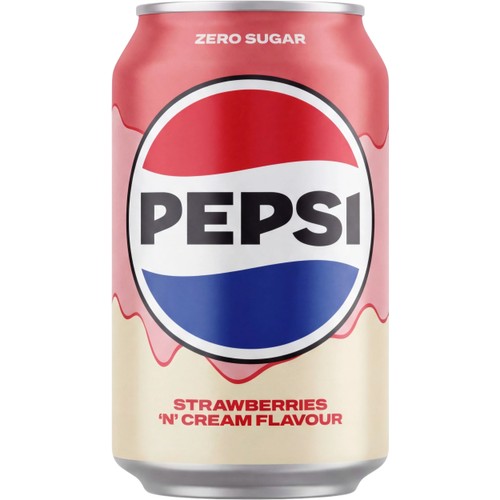 Läsk Strawberry 'n' Cream 330ml Pepsi